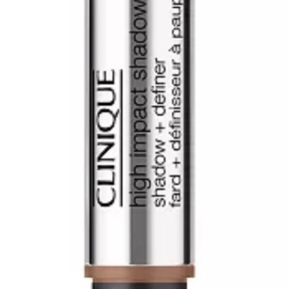 Clinique Other - Double Latte Clinque High Impact Eyeshadow + Definer - Silver